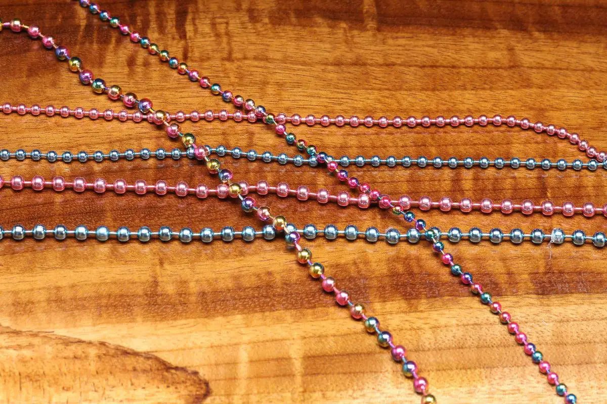 Senyodelic Bead Chain Eyes by Hareline Dubbin