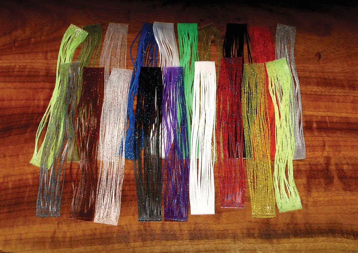 Sparkle Flake Crazy Legs by Hareline Dubbin