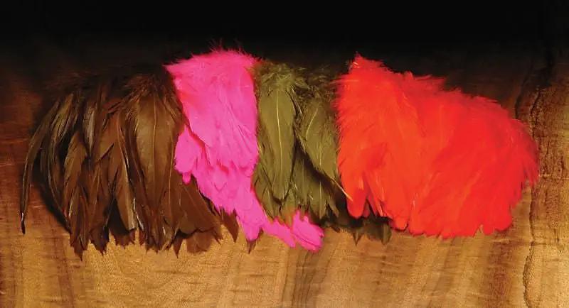 Strung 5"-7" Schlappen by Hareline Dubbin