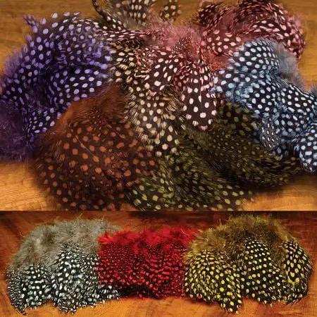 Strung Guinea Body Feathers by Hareline Dubbin
