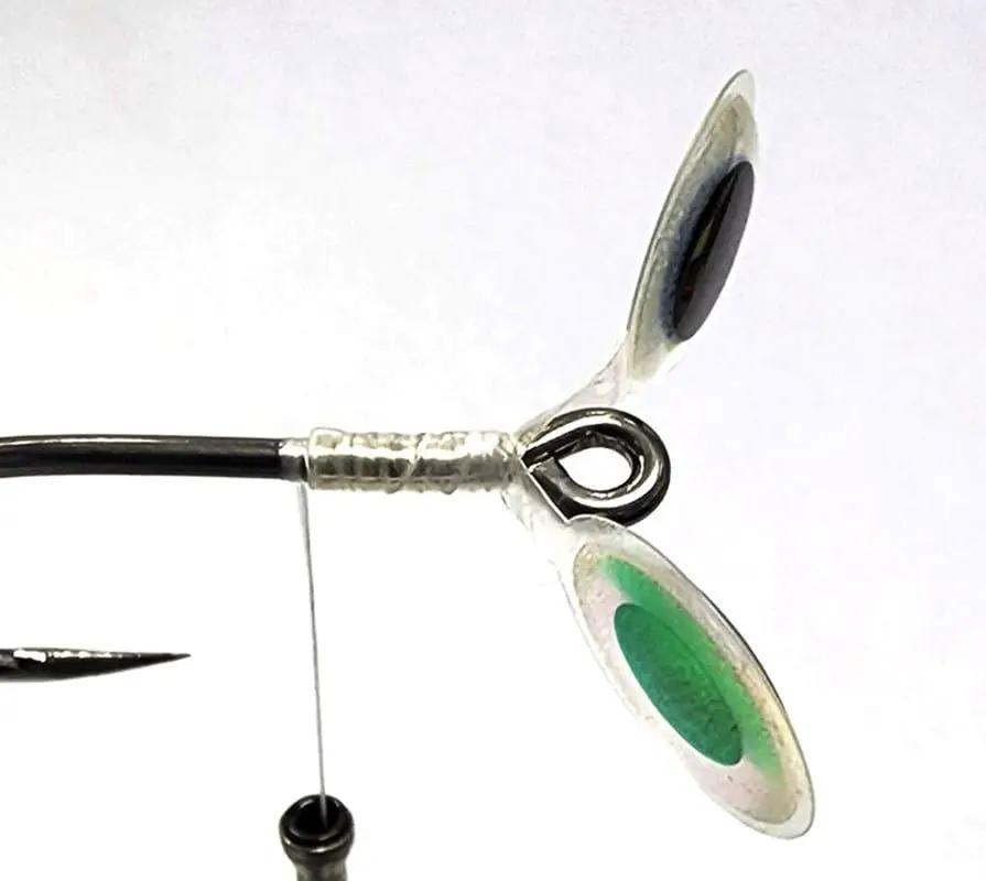 Tie In Fold-Over Eye Tabs by Hareline Dubbin