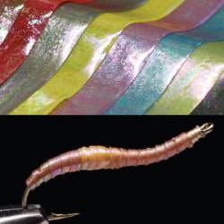 Hareline Dubbin - UV Chewee Skin - Feather Craft Fly Fishing