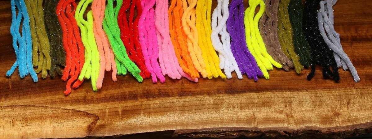 Hareline Dubbin - UV Galaxy Mop Chenille - Feather Craft Fly Fishing