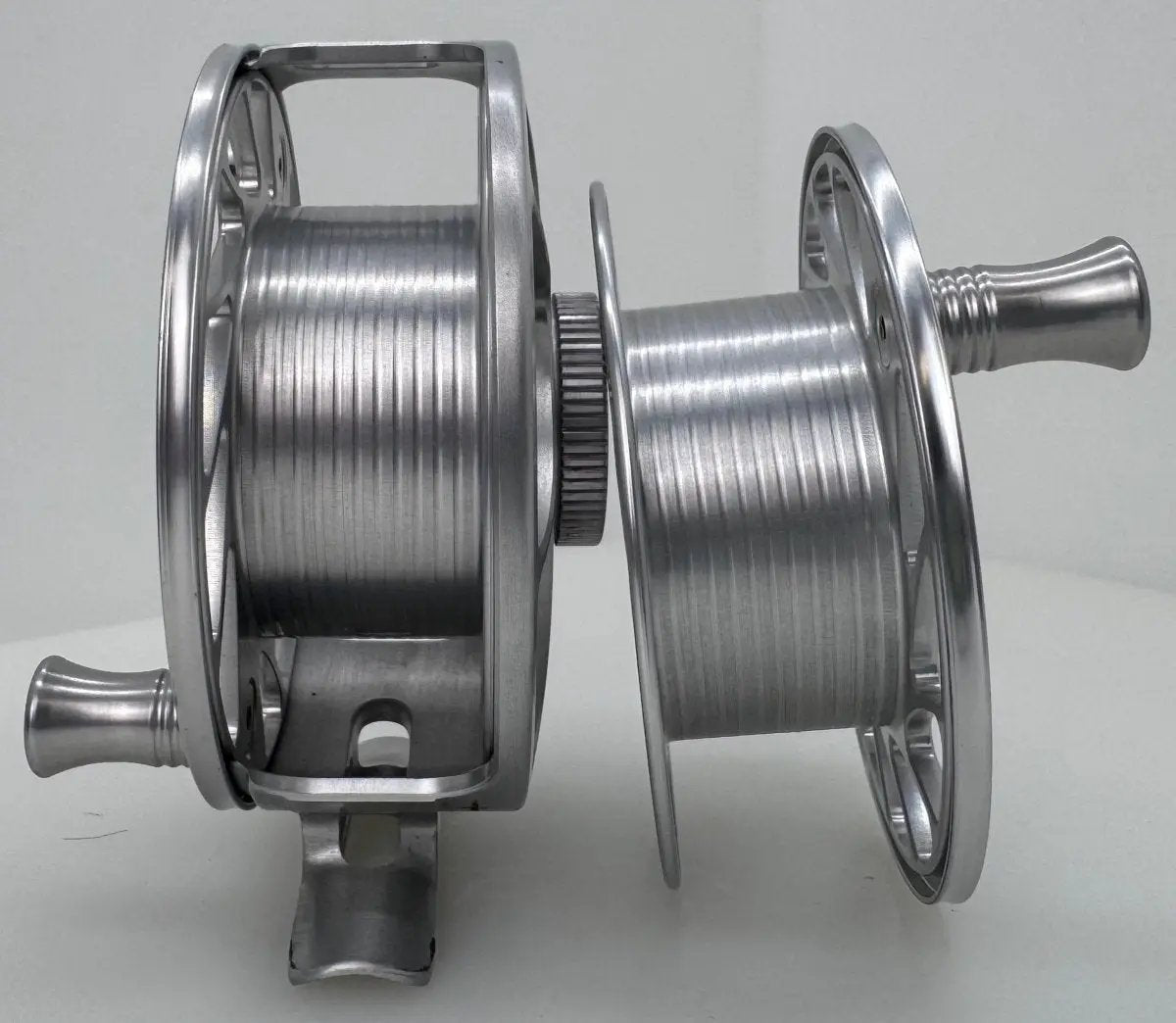 Trade-In Hatch Finatic Fly Reel and Spool Combo Silver/Red by Hatch