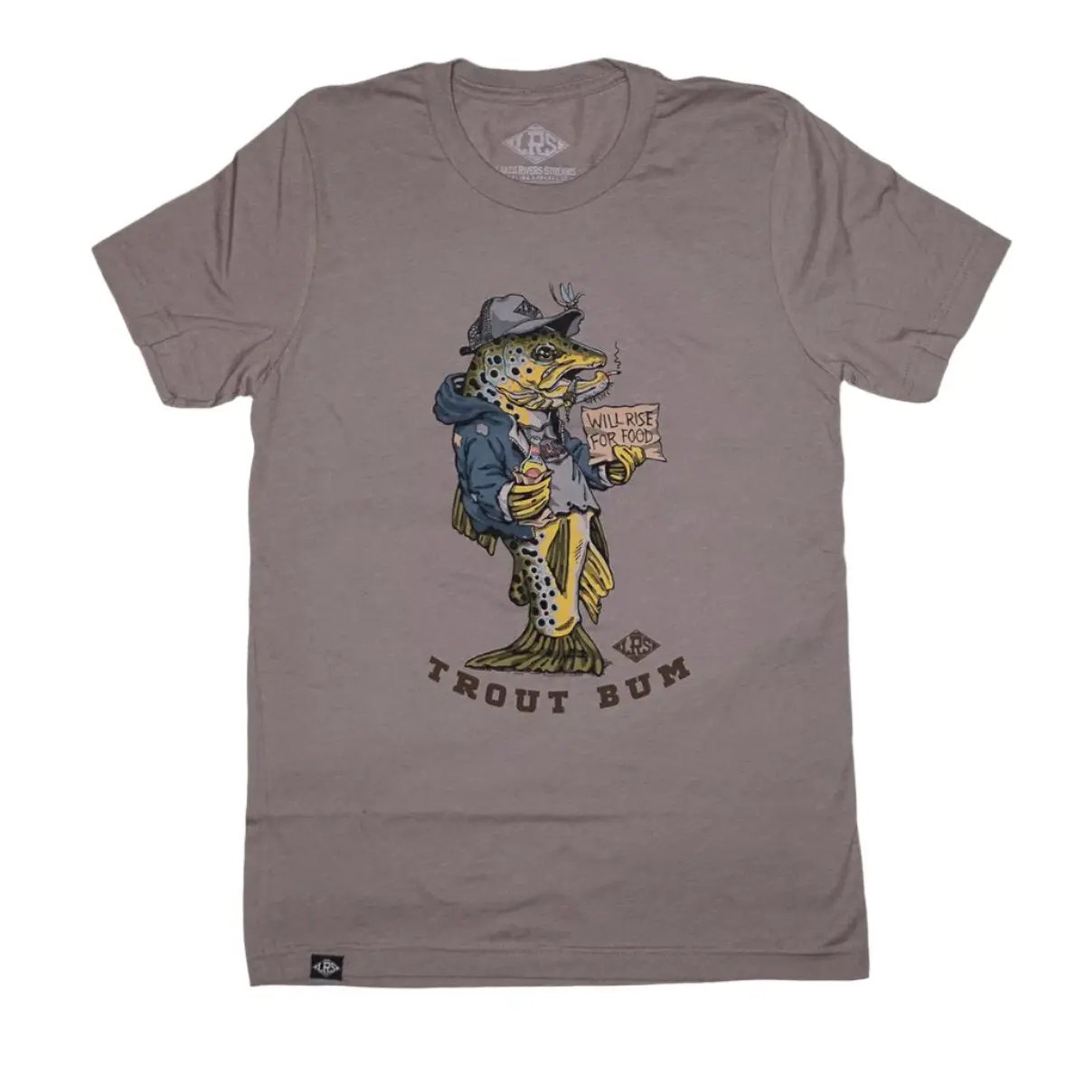 Lrs Trout Bum Tee by Lakes Rivers Streams