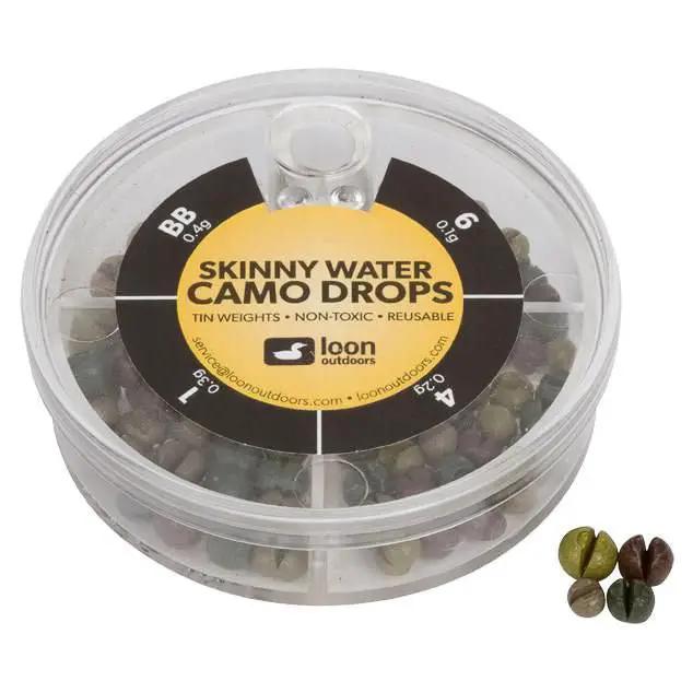 Loon Camo Drops Non-Toxic Removable Weights - 4-Division Assortments by Loon