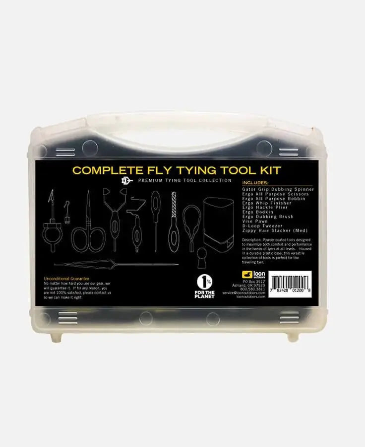 Loon Complete Ergo Fly Tying Tool Kit by Loon