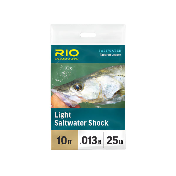 Rio Light Saltwater Shock 10-Foot Tapered Leaders - Feather Craft Fly Fishing