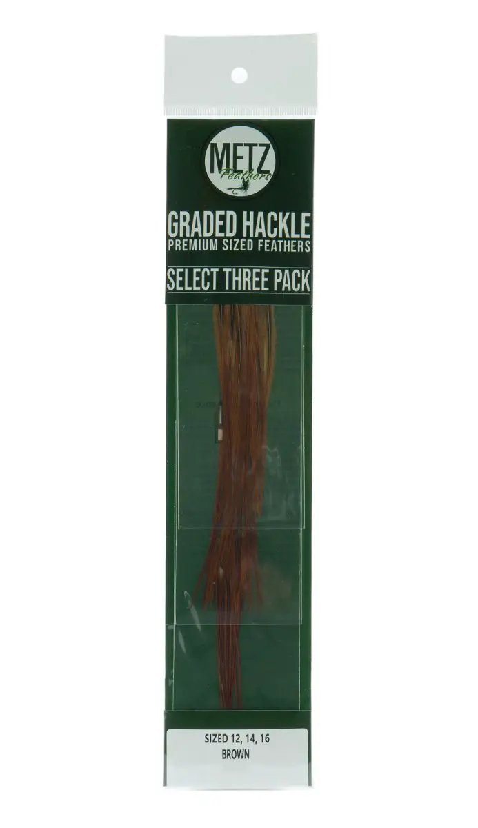 Metz Hackle Select 3-Pak by Metz