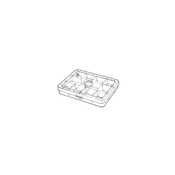 Myran - Myran M1120 12 - Compartment Fly Box - Feather Craft Fly Fishing