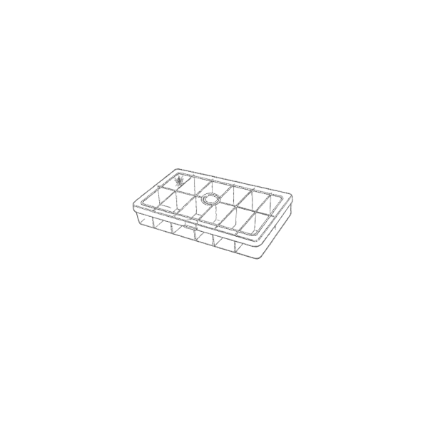Myran - Myran M1200 12 - Compartment Fly Box - Feather Craft Fly Fishing