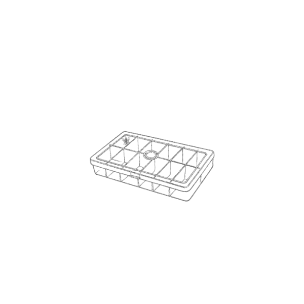 Myran - Myran M1800 18 - Compartment Fly Box - Feather Craft Fly Fishing