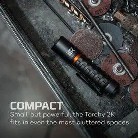 Nebo Torchy 2K Rechargeable 2000 Lumen Everyday Carry Pocket Light by NEBO