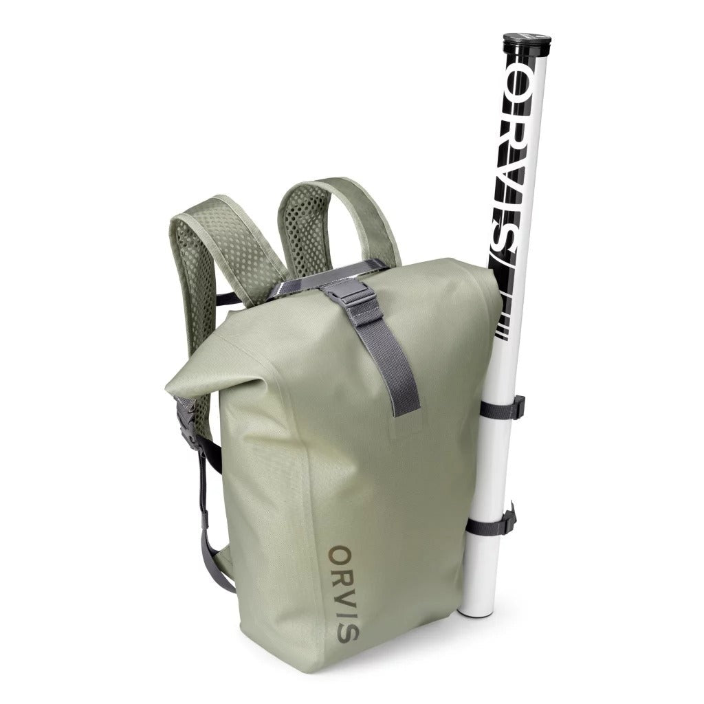 Orvis - Orvis Pro Waterproof Roll - Top Backpack 20L - Feather Craft Fly Fishing