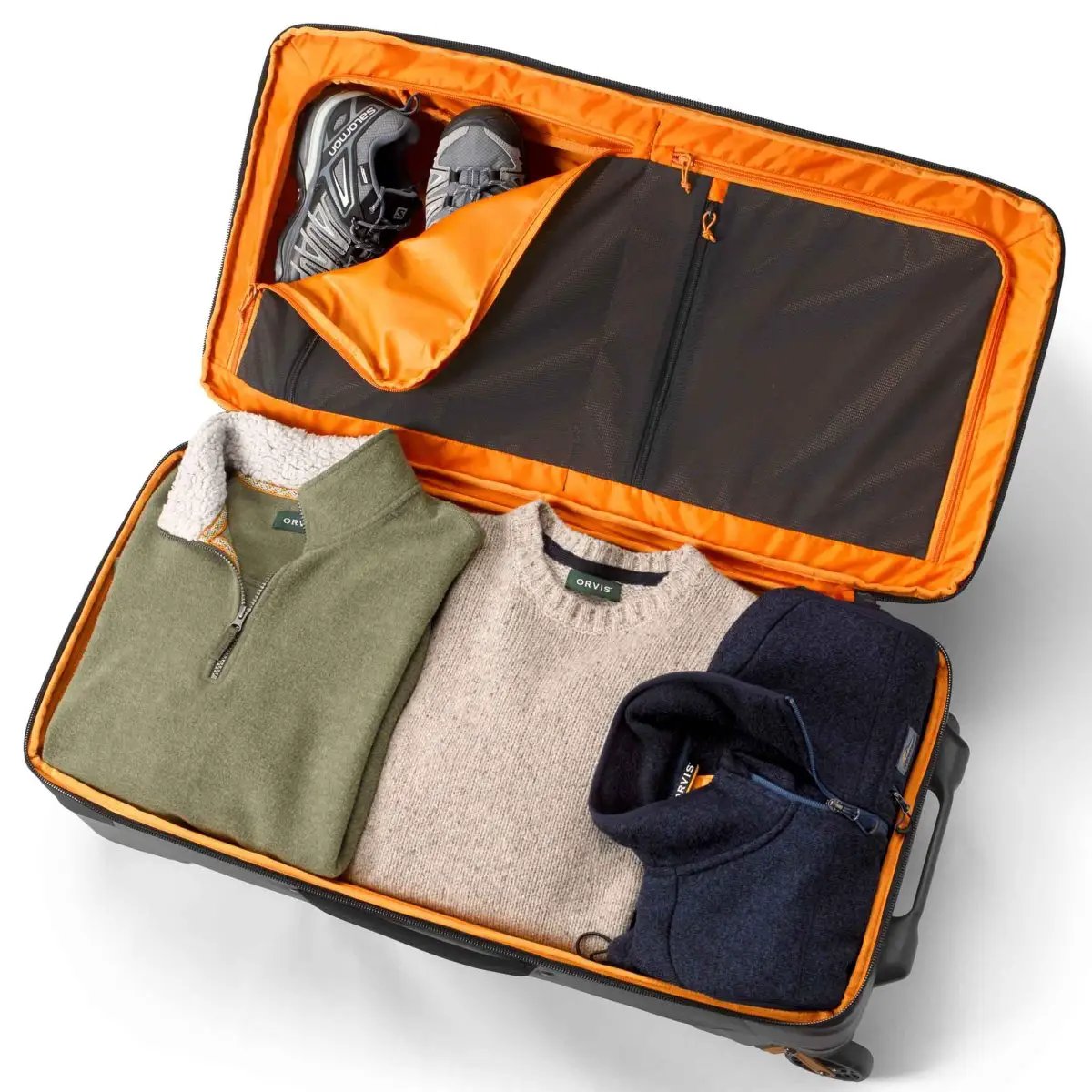 Orvis Trekkage Lt Adventure 80L Checked Roller Bag by Orvis