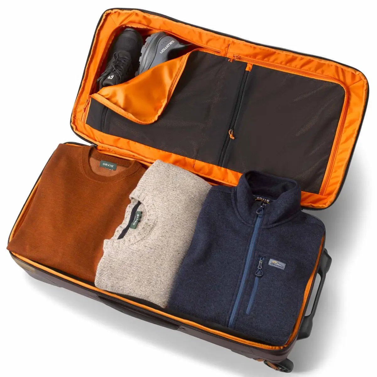 Orvis Trekkage Lt Adventure 80L Checked Roller Bag by Orvis