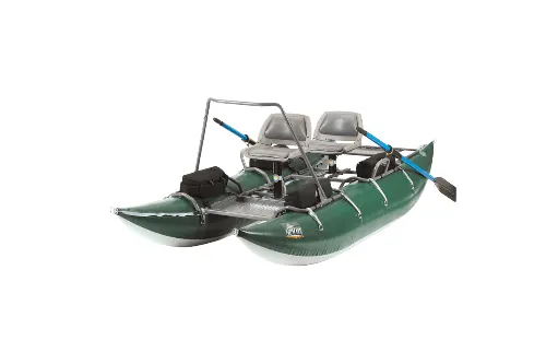 Outcast PAC 1200 2-Man Fishing Pontoon Boat by Outcast