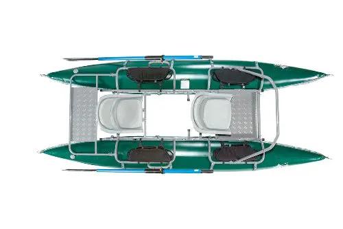 Outcast PAC 1200 2-Man Fishing Pontoon Boat by Outcast