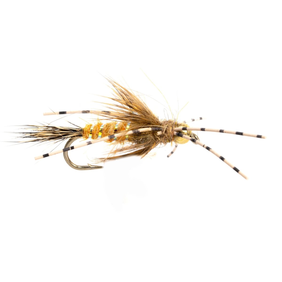 Rainys - Bead Head Fox Squirrel Nymph - Feather Craft Fly Fishing