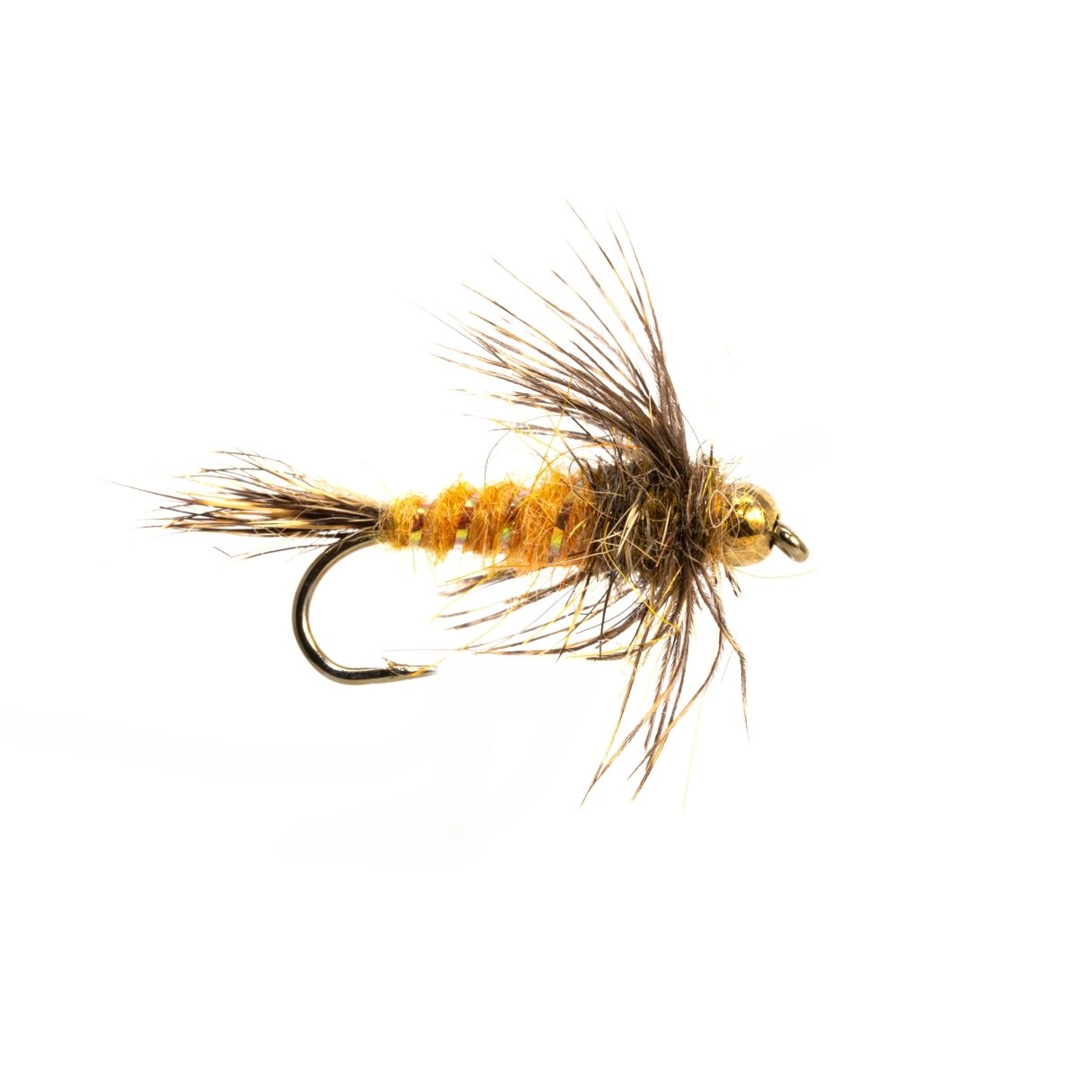 Rainys - Bead Head Fox Squirrel Nymph - Feather Craft Fly Fishing