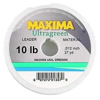 Maxima Ultra-Green Nylon Tippet/Leader-Building Material by Ray Rumpf