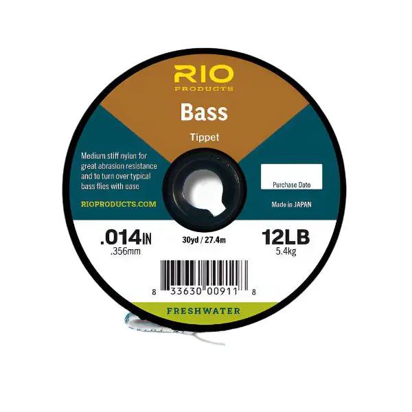 Rio Bass Tippet Material by Rio