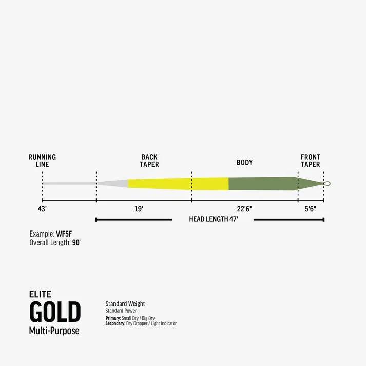 Rio Elite Gold Fly Line by Rio