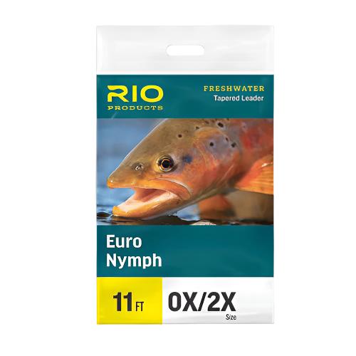 Rio - Rio Euro Nymph 11 Foot Leader - Feather Craft Fly Fishing