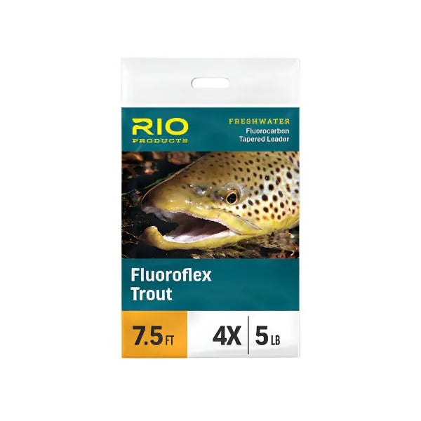 Rio Knotless Fluoroflex Trout 9-Foot Tapered Leaders by Rio