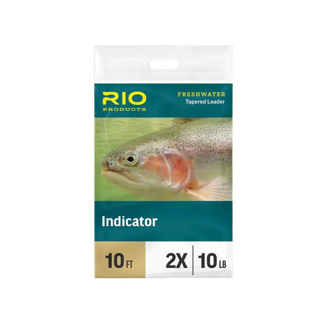 Rio Knotless "Indicator" 10-Foot Tapered Leaders by Rio
