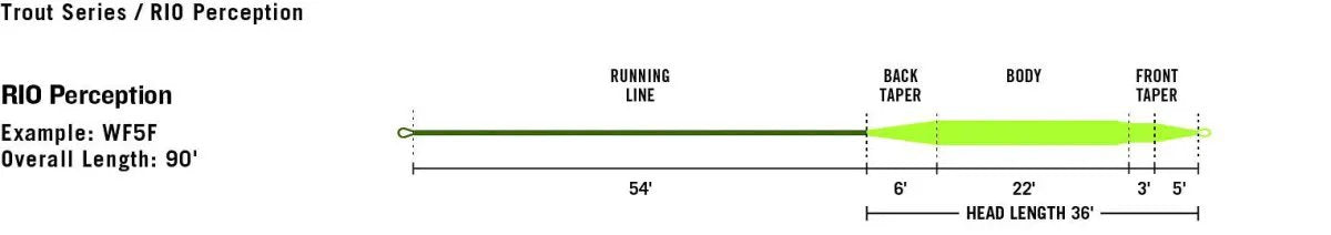 Rio Premier Perception Fly Line by Rio