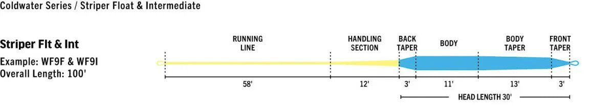 Rio Premier Striper Floating Fly Line by Rio