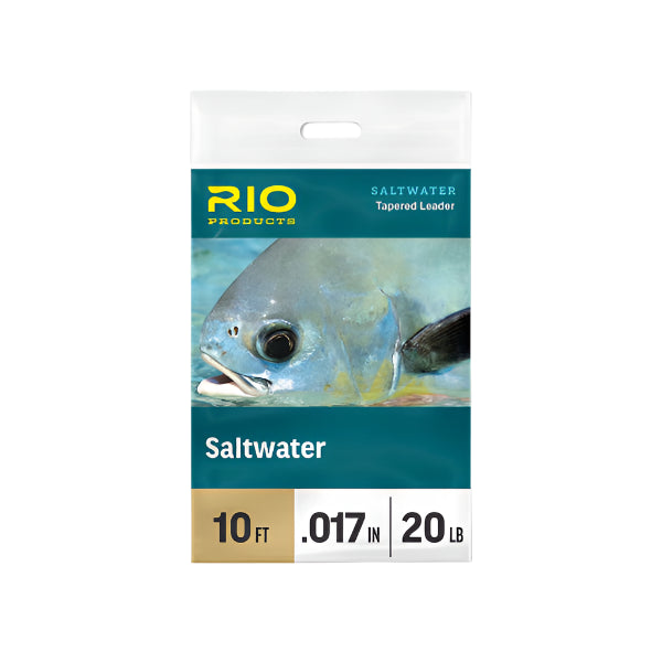 Rio Saltwater 10-Foot Tapered Leader - Feather Craft Fly Fishing