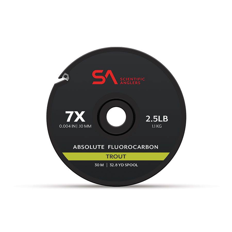 Scientific Anglers - Scientific Anglers Absolute Fluorocarbon Trout Tippet Material - Feather Craft Fly Fishing