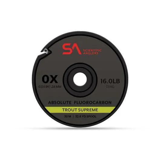 Scientific Anglers Absolute Trout Supreme Fluorocarbon Tippet Material by Scientific Anglers