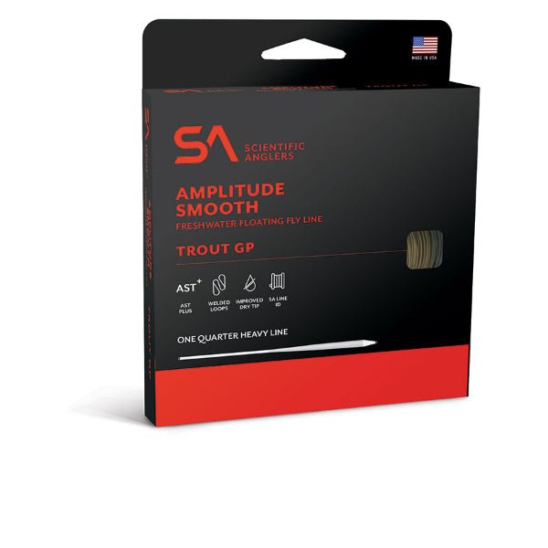 Scientific Anglers - Scientific Anglers Amplitude Smooth Trout GP Floating Fly Line - Feather Craft Fly Fishing
