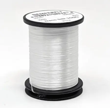 Semperfli Nano Silk 100 Denier Predator 6/0 White by Semperfli