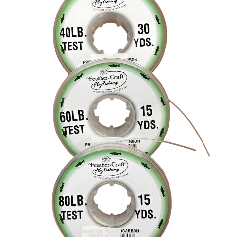 Feather Craft Premium Fluorocarbon Shock-Tippet Material - Feather Craft Fly Fishing