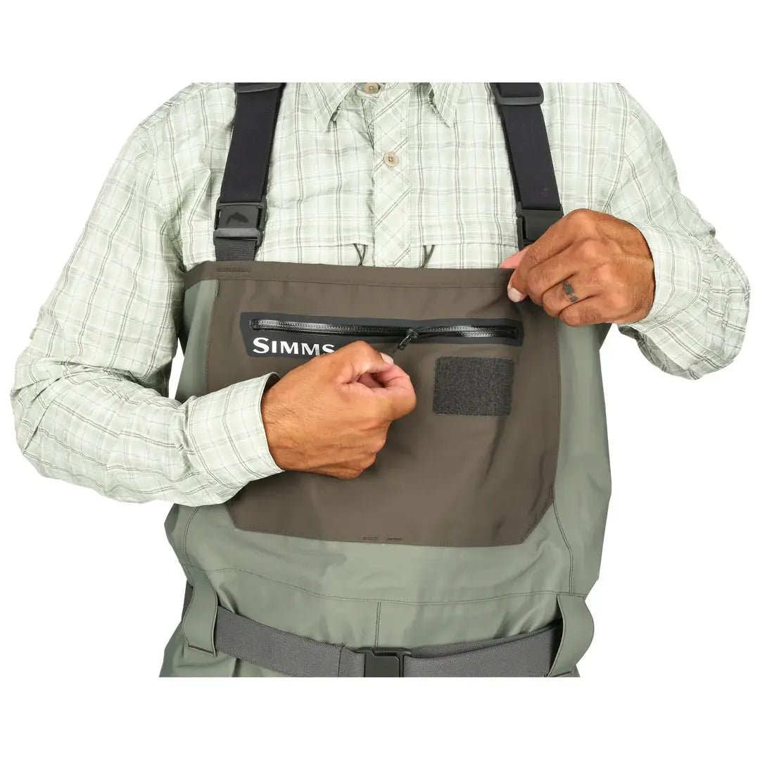 Simms - Simms Men's Freestone Stockingfoot Wader - XL Short - Dark Gunmetal - Feather Craft Fly Fishing