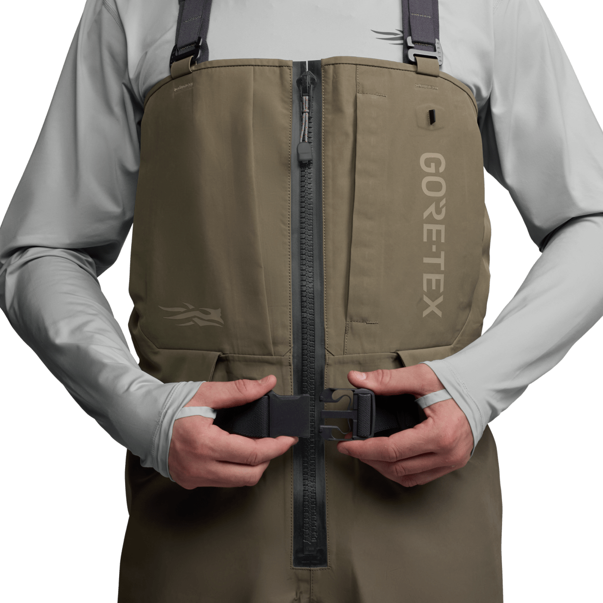 Sitka - SITKA CrossCurrent Zip GTX Stockingfoot Wader - Feather Craft Fly Fishing