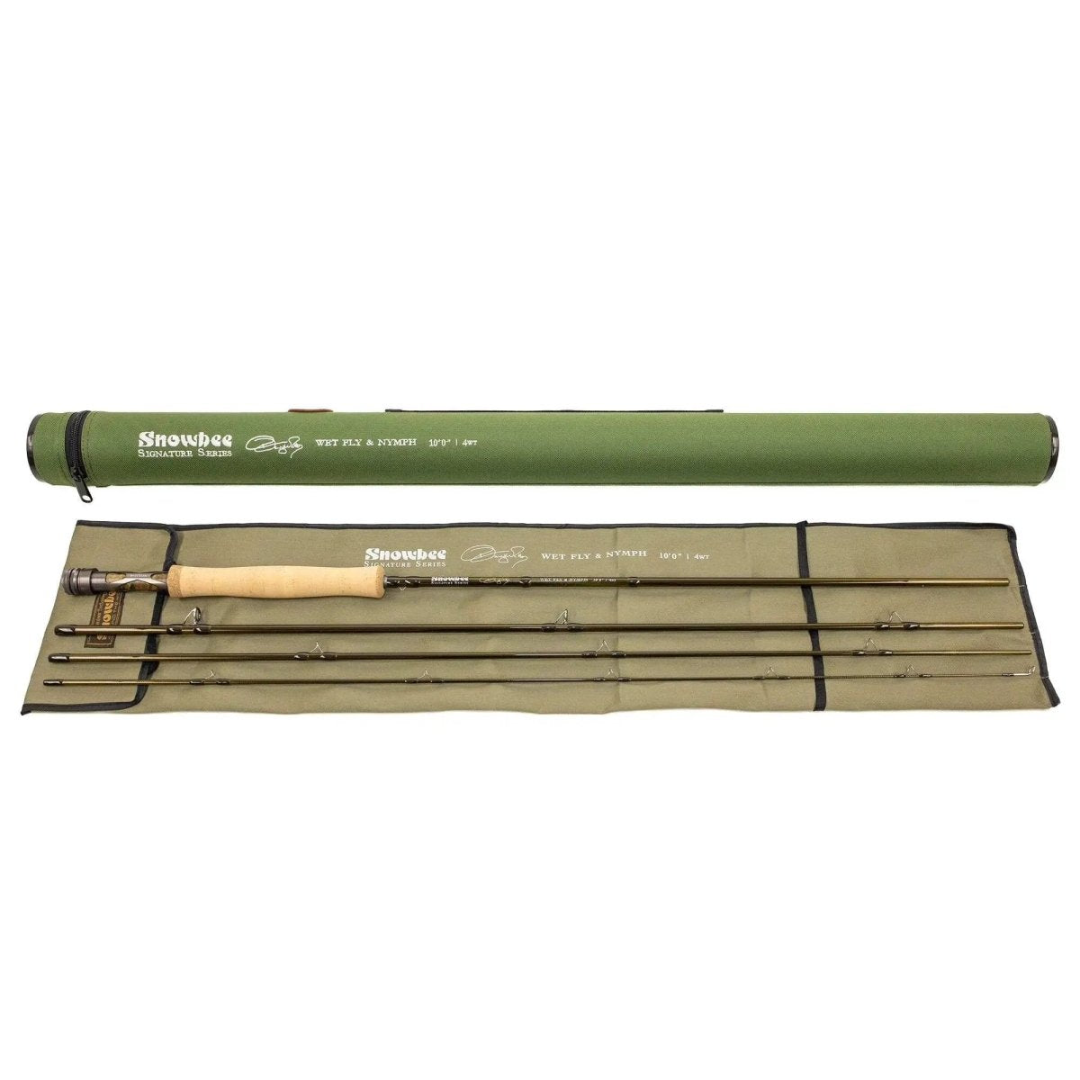 Snowbee - Snowbee Signature Series - "Davy Wotton" Wet Fly & Nymph Fly Rod - 10'0" 4wt - Feather Craft Fly Fishing