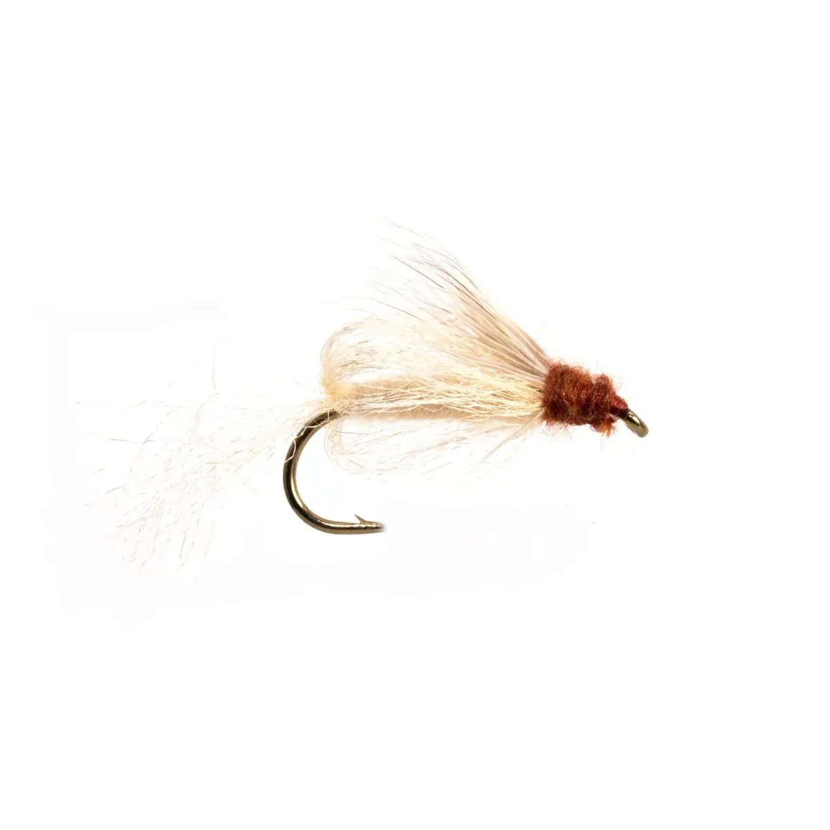 Emergent Sparkle Caddis Pupa by Solitude Flies