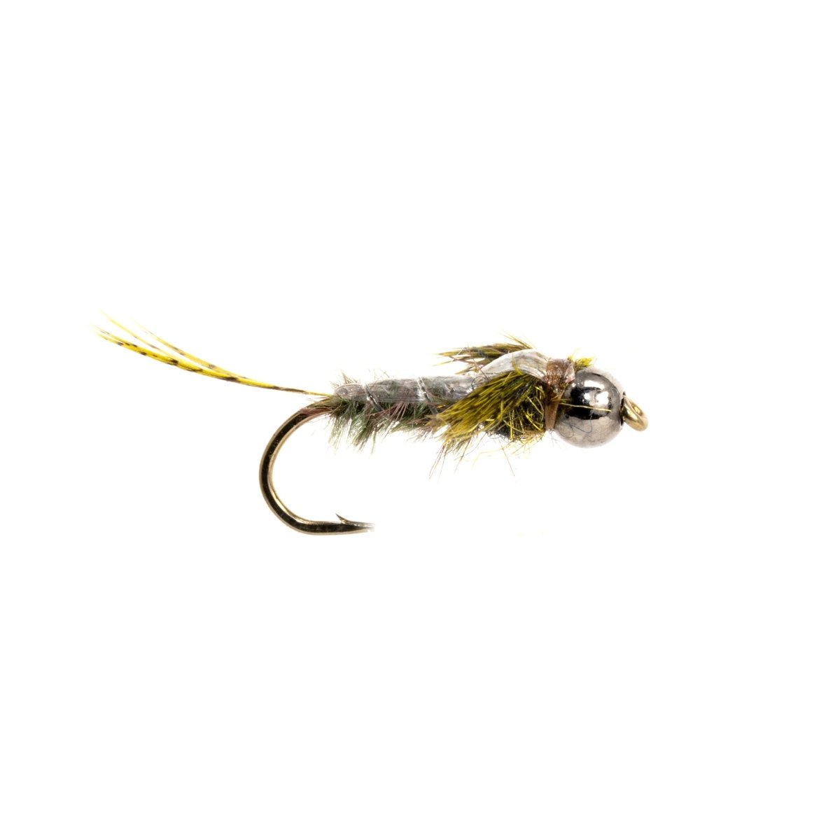 Solitude Flies - Morris Bead Head Anatomical Green Drake - Feather Craft Fly Fishing