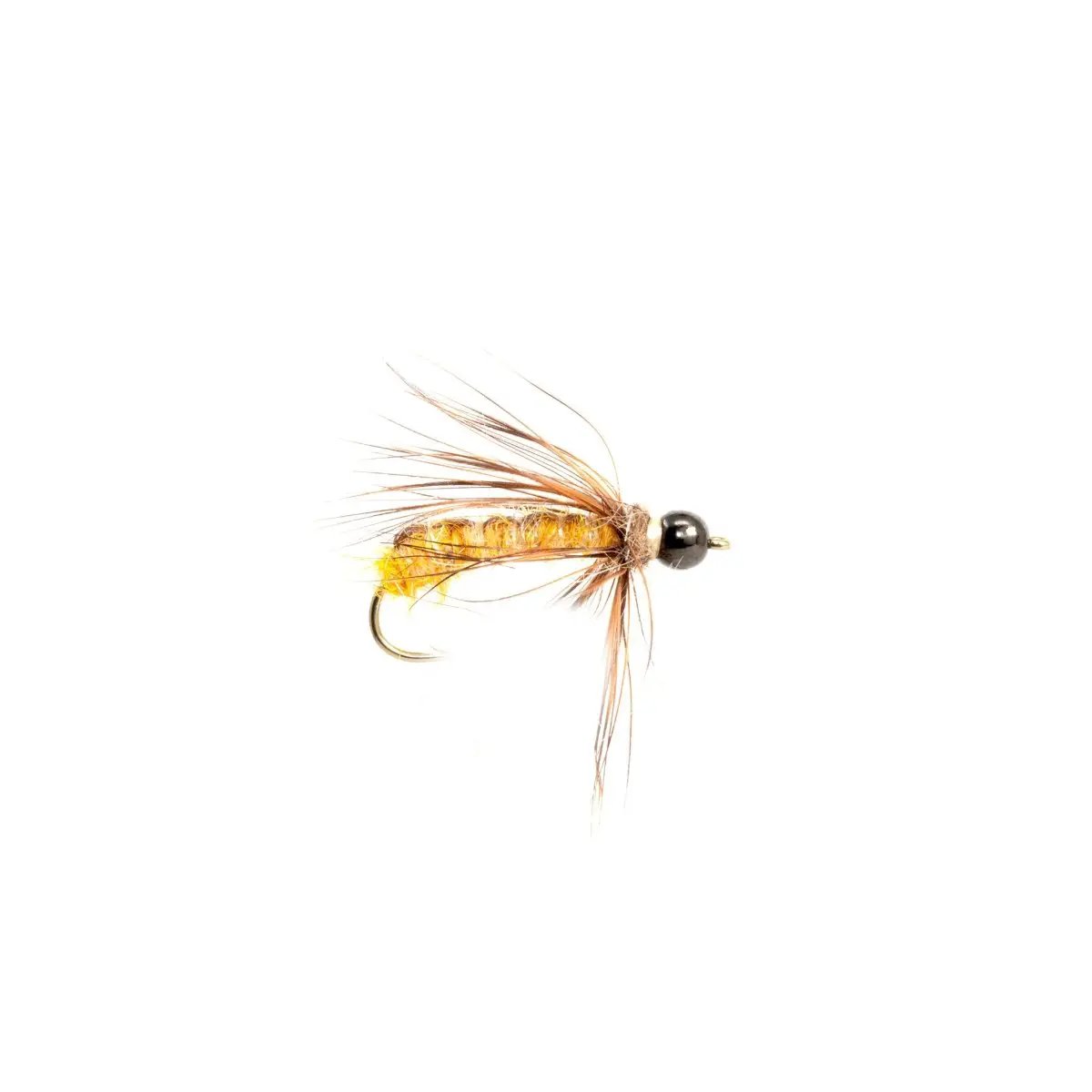 Morris Bead Head October Caddis by Solitude Flies
