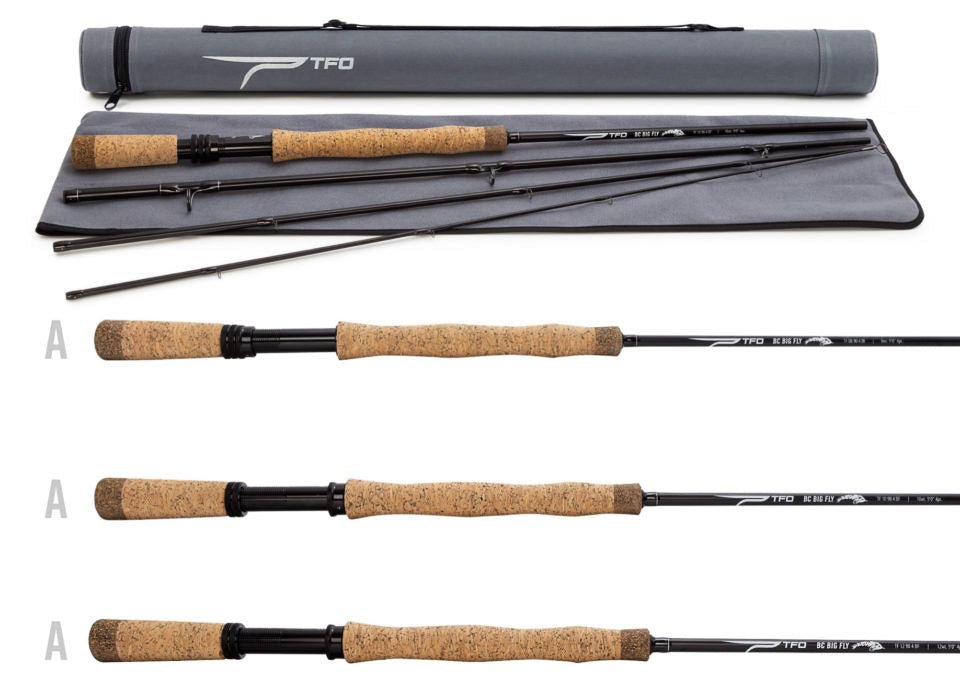 Temple Fork Outfitters - TFO BC Big Fly Series Fly Rods - Feather Craft Fly Fishing