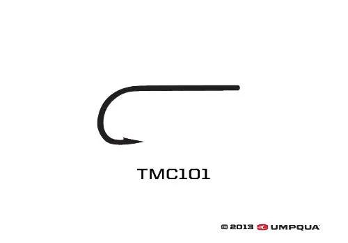 TMC 101 Dry Fly Hook by Tiemco