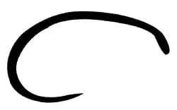 TMC 2487BL Barbless Scud Hook by Tiemco