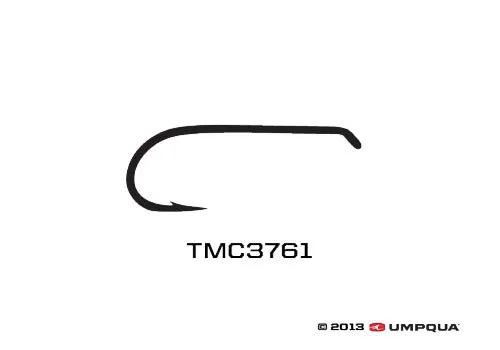 TMC 3761 Nymph/Wet Fly Hook by Tiemco