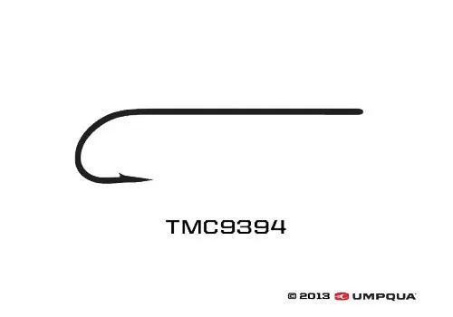 TMC 9394 Nickel Plated Heavy Wire Salt Water Streamer Hook by Tiemco