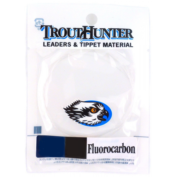 Trout Hunter Fluorocarbon 9-Foot Knotless Tapered Leaders - Feather Craft Fly Fishing